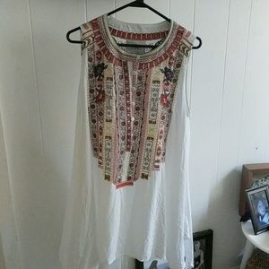Embroidered Tunic/Dress